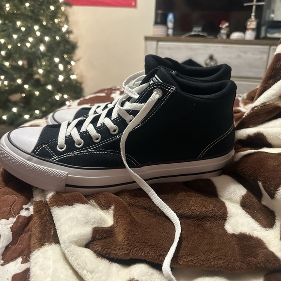 Converse Kids Black and White Sneakers - Picture 6 of 6